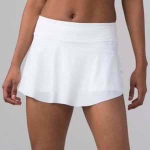 Lululemon White Skirt